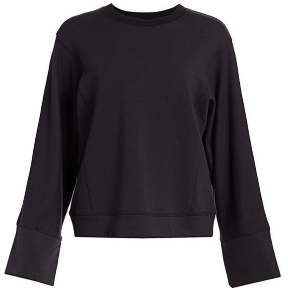 Joie Ashton Black‎ Dolman Sleeves Sweatshirt Top M - Picture 5 of 7